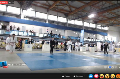 Regardez le CFU de Judo à Rouen en direct !