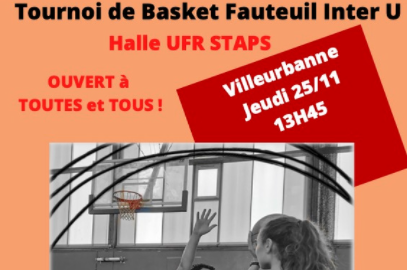 Tournoi inter-U de Basket Fauteuil